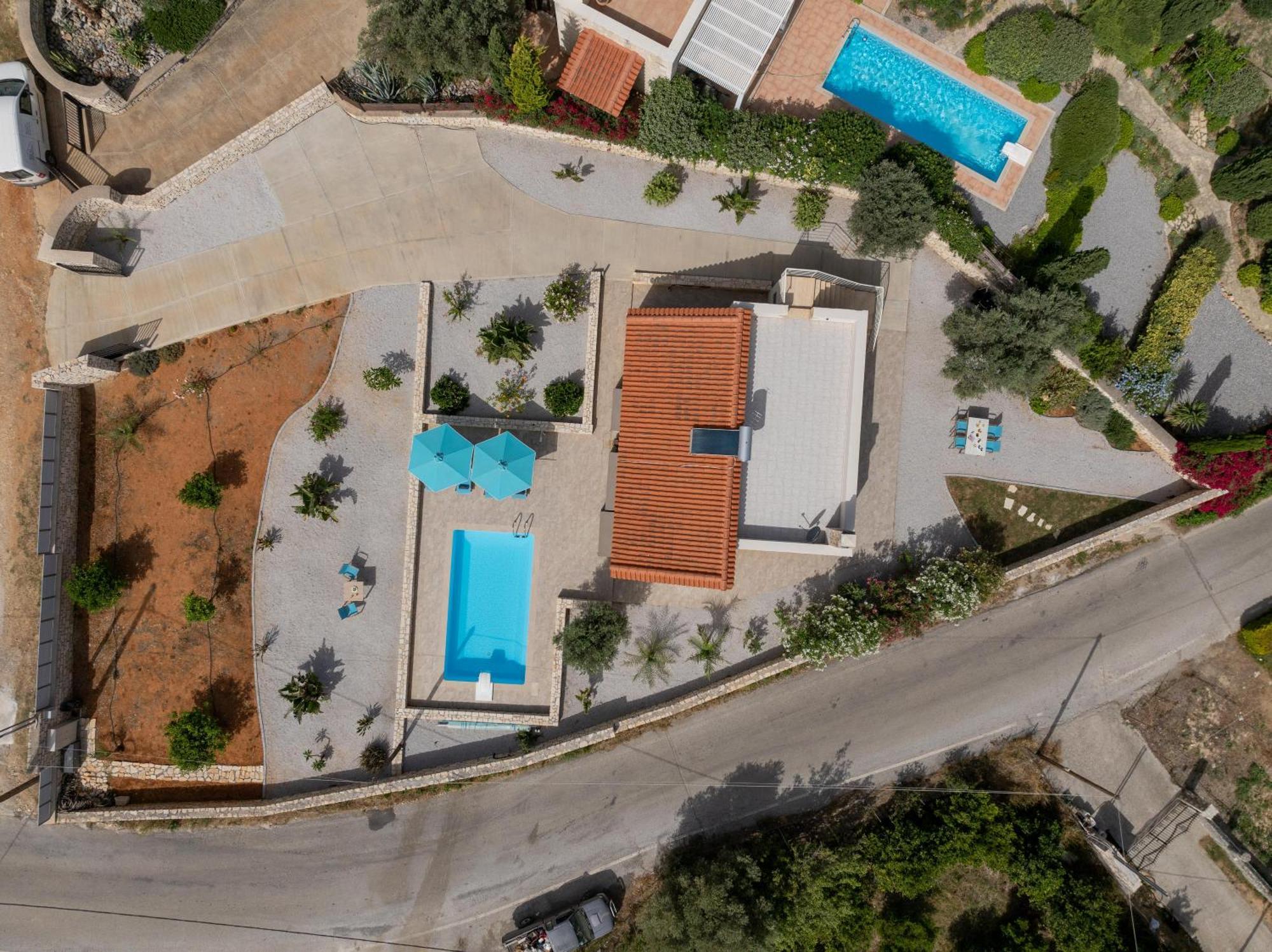 Villa Vasiliki Private Pool Erfoi Eksteriør bilde